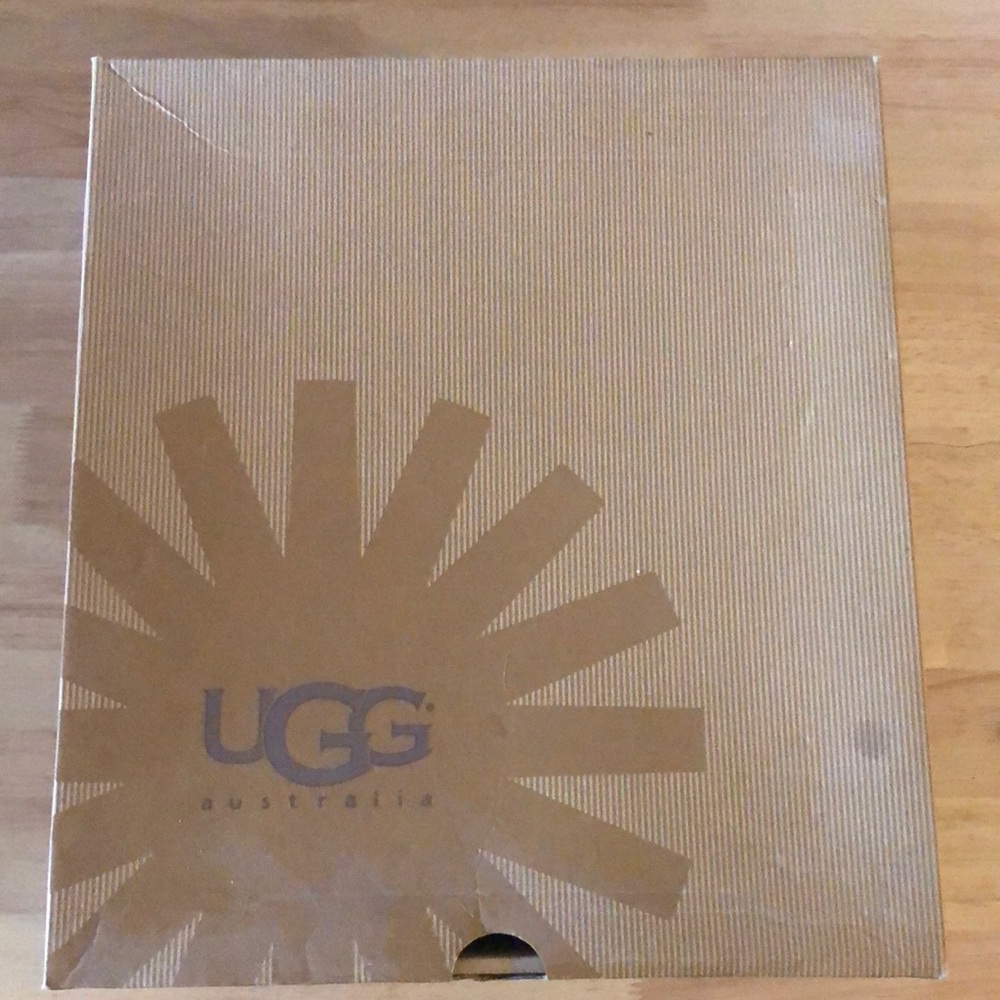 UGG W Mariana size 7 black leather rare🚨 worn 2x